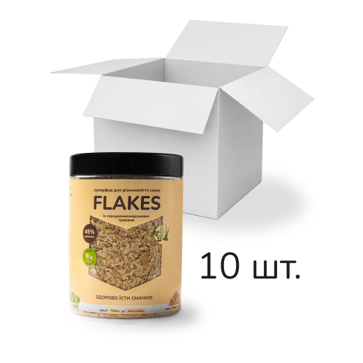 Ящик Flakes із середземноморськими травами 250 г, 10 шт