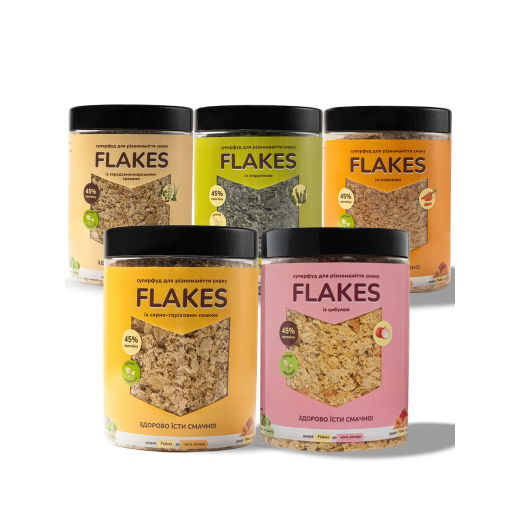 Набір Flakes усі смаки 250 г