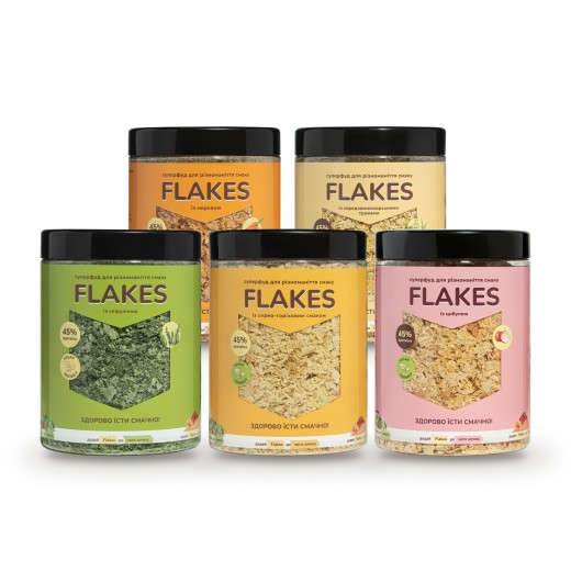 Набір Flakes усі смаки 250 г