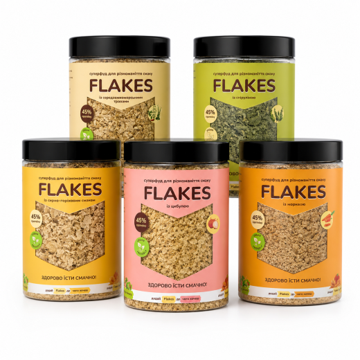 Набір Flakes усі смаки 250 г