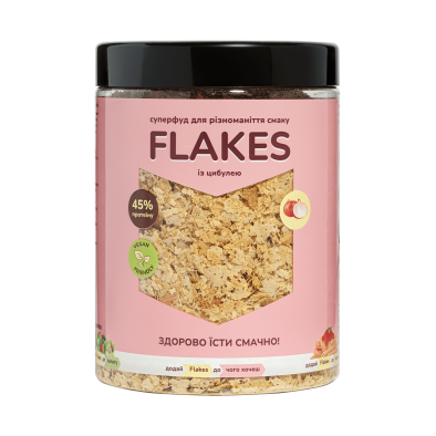Неактивні харчові дріжджі Flakes з цибулею 250 г