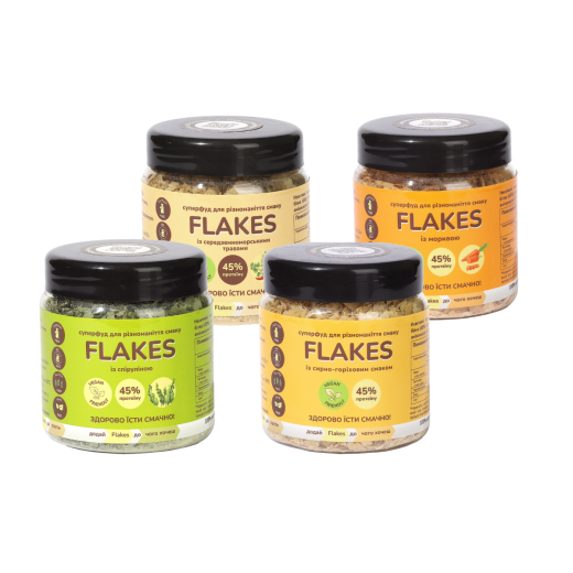Набір Flakes 50 г: усі смаки в одному комплекті