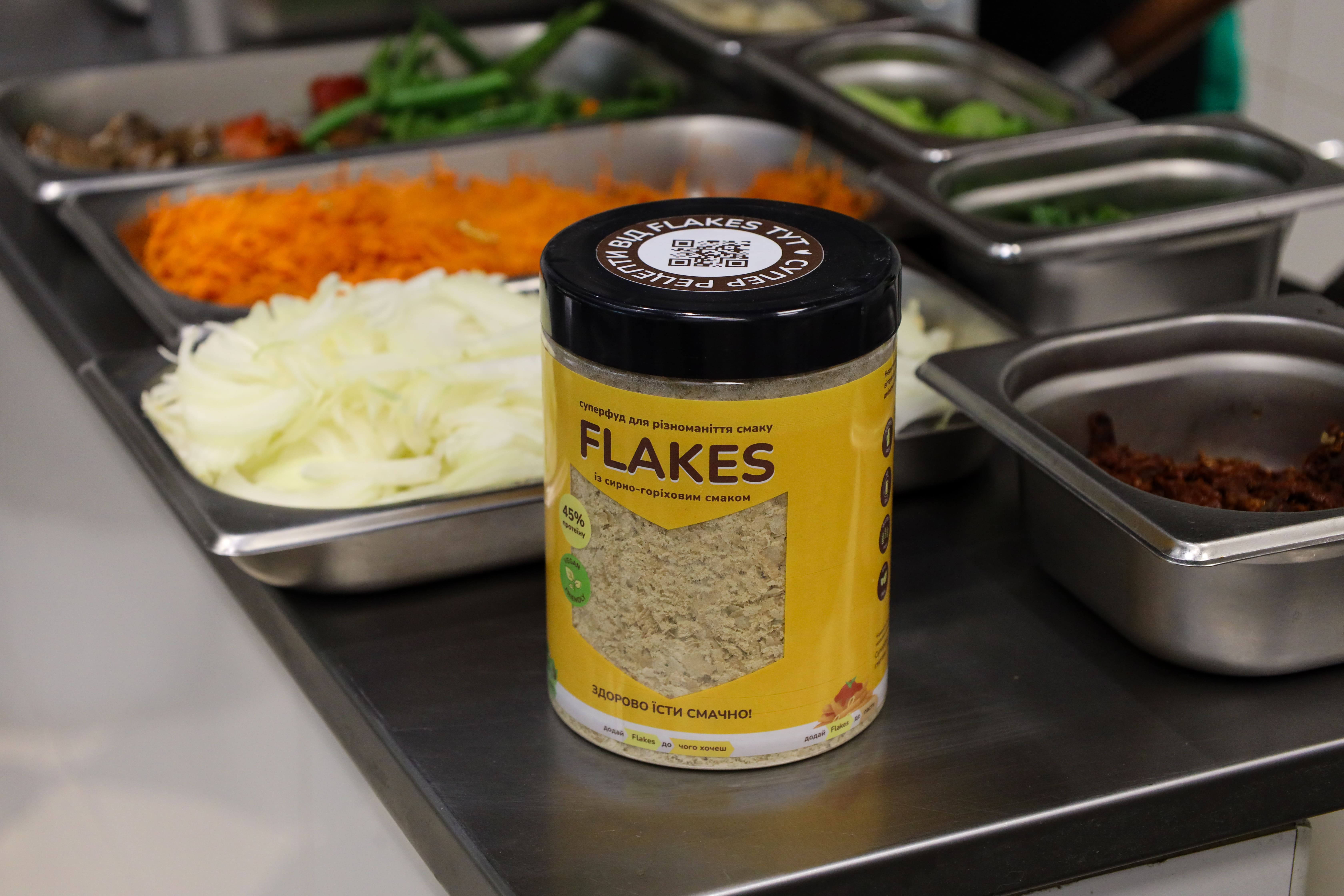 Харчові дріжджові пластівці Flakes — суперфуд на кухні Tomatina